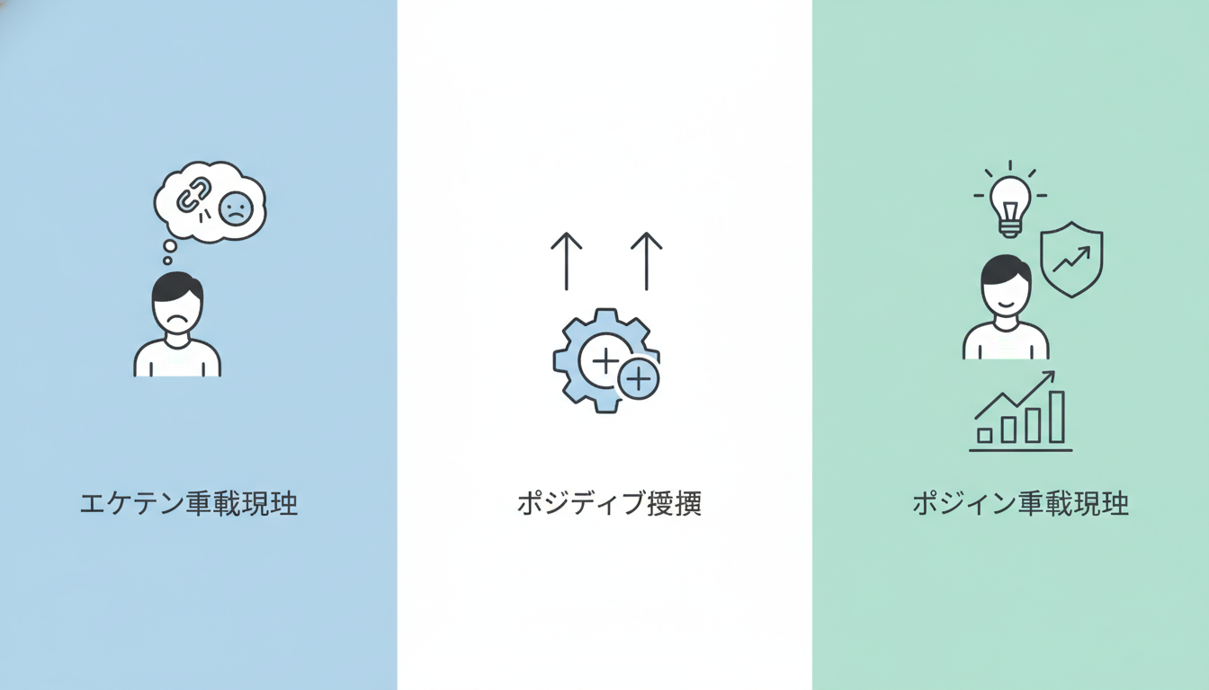 本音をポジティブに変換する3ステップ