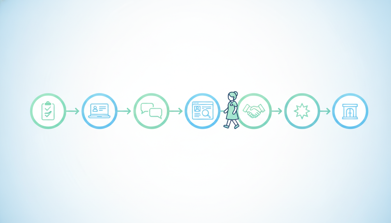 保育士転職の7ステップロードマップ