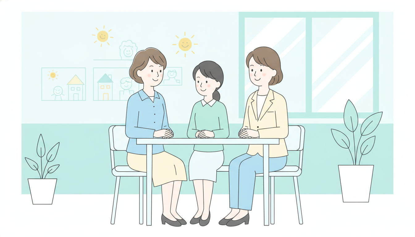 保育士転職面接の全体像