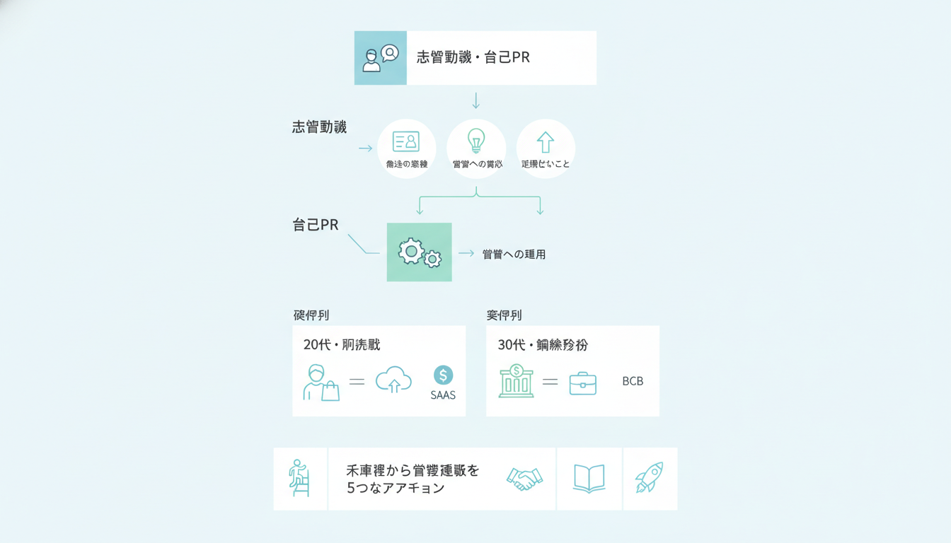 未経験から営業転職を成功させる5つのアクション